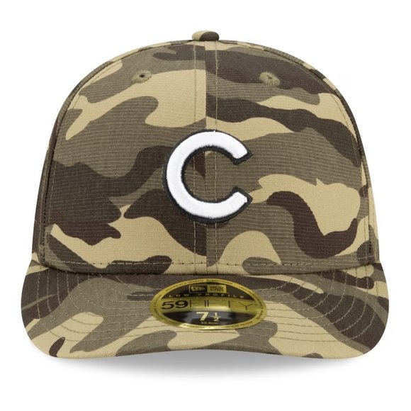 Chicago Cubs Men's New Era Armed Forces Day On-Field 59Fifty Cap - Picture 2 of 4